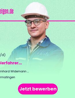 Staplerfahrer (m/w/d) - Bermatingen