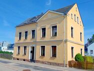 Charmantes freistehendes Mehrfamilienhaus mit Terrasse und Grünfläche in Burgstädt - Burgstädt