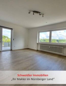 Großzügig Wohnen mit Ausblick: 2,5-Zimmer-Wohnung mit XXL-Balkonterrasse in Gräfenberg - Gräfenberg