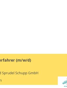 Gabelstaplerfahrer (m/w/d) - Schwollen
