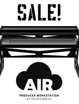 SALE: Sessiondesk AIR und BIG AIR (Studiotisch, Studiodesk, Producerdesk mit Keyboardablage) -30% - Frankfurt (Main) Ostend