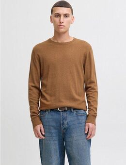 Jack & Jones Strickpullover JJEEMIL KNIT CREW NECK NOOS mit Rundhalsausschnitt