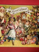 Nostalgie-Weihnachtsdose "Merry Cristmas" in 24340