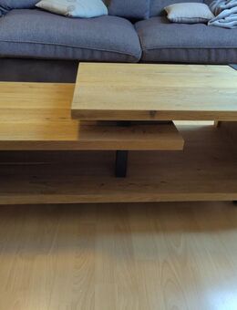 Couchtisch Metall Holz Eiche Metalo Henders & Hazel H&H - Köln