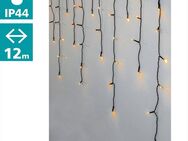 EGLO LED-Lichterkette GOLDEN WARM WHITE, 480-flammig, Lichterkette außen, Outdoor-Lichtervorhang, extra-warmweiß, ca. 12 m