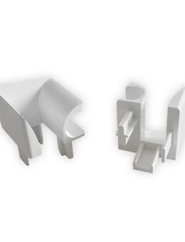 Aluplast Einlauftrichter | für Aluplast Kunststoff Führungsschiene | weiß - Moers