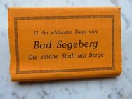 Bad Segeberg. 12 der schönsten Fotos. Die schöne Stadt am Berge. Leporello. Rudolf Reher, Vintage 8,- - Flensburg