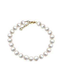 Vivance Armband 585/- Gelbgold Süßwasserzuchtperle 6,5-7mm