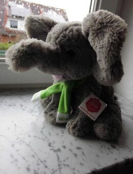Hermann Teddy Collection Elefant grau Plüschtier Kuscheltier neu - Flensburg
