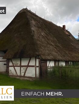 *** Denkmalgeschütztes, reetgedecktes Hallenhaus *** - Krembz