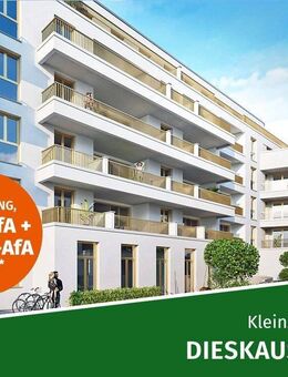 KfW-40-Neubau mit QNG am Volkspark! Traum-Wohnung mit großer Süd-Loggia, 2 Bädern, HWR u.v.m. - Leipzig