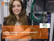 Sachbearbeitung im Geschäftsbereich IT Technik (w/m/d) - Stuttgart