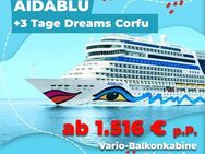 Atlantik24 Kombi AIDAblu 7 Tage + Corfu 3 Tage - Essen