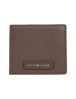 Tommy Hilfiger Geldbörse TH MONOGRAM MINI CC WALLET, Men Geldbeutel, Kartenetui, Portemonnaie mit Logoschriftzug