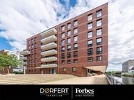Stylisch & zentral: 3,5 Zimmer mit hochwertiger Ausstattung, Balkon & Bootsanleger nahe Sonninpark - Hamburg