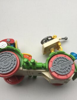 Teenage Mutant Ninja Turtles Playmates Action Figur Auto Toilet Taxi 1990 Sammler Vintage - Fulda