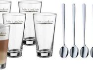 WMF Gläser-Set Clever&More, Cromargan® Edelstahl Rostfrei 18/10, Glas, Glas stapelbar, 12-teilig