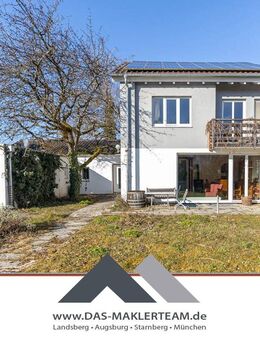 Erbbaurecht: Sonniges, energetisch saniertes Doppelhaus mit sehr großem Garten - Seefeld (Bayern)