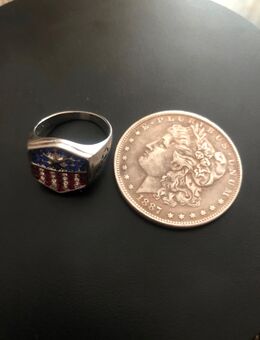 Munze und Ring in Dresden Geschenk oder Versand mit Sendung Nummer - Dresden