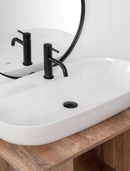 Design Einbauwaschbecken Waschbecken aus Keramik Waschtisch Design7 - Wuppertal