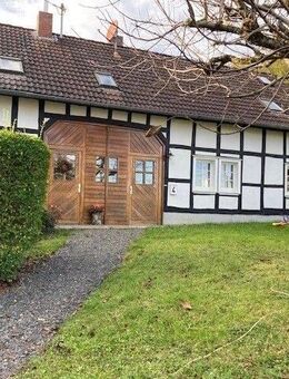 Für Natur- und Gartenfreunde "Gemütliche Fachwerkhaus-Doppelhälfte in Ruppichteroth" - Ruppichteroth