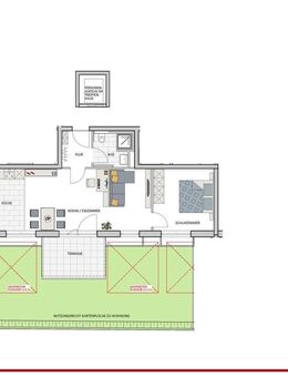 Wohlfühloase: Geräumige 2-Zimmer-Wohnung in ruhiger Lage - Oberriexingen