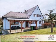 Charmante Doppelhaushälfte mit Nebengebäude & Carport in ruhiger Lage von Schwaig - Schwaig (Nürnberg)