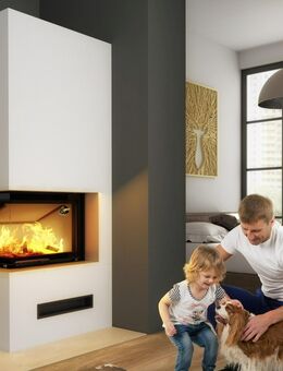 Kaminbausatz 🟡 IMPERIAL MEDIUM s Smart 2LXTh 7KW Kamin Panorama L-Kamin L-Form Ofen Neu Hajduk LDF-Kamine - Strausberg