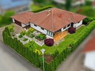 RESERVIERT: Bungalow mit Einliegerwohnung, Doppelgarage und pflegeleichtem Garten - Mengen