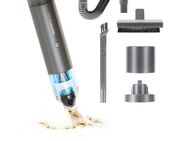 Genius Akku-Handstaubsauger INVICTUS ONE Table Handstaubsauger 9tlg. Auto, 85,00 W, beutellos, 2in1 kabelloser Staubsauger & Luftpumpe