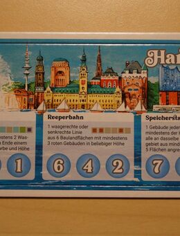Brettspiel: Cities - Hamburg/Berlin Tableau (Promo/Promokarten) - Obermichelbach