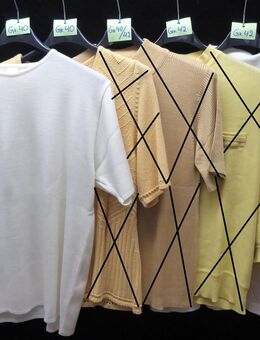 2 Pullover, Sommerpullover, kurzarm Pullover, weiß, Gr. 40/42 - Gütersloh