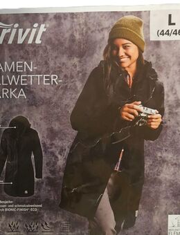 3 in 1 Damen Allwetterjacke Parker Jacke von Crivit mit Innenjacke Größe L (44/46) - Lüdenscheid