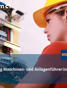 Ausbildung Maschinen- und Anlagenführer:in (m/w/d) - Freisen