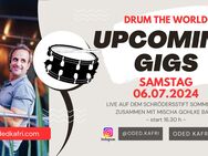 Live Drum Session mit Oded Kafri zum Sommerfest Schrödersstift - Hamburg
