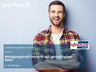 Reinigungskraft (m/w/d) auf geringfügiger Basis - Nördlingen