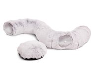 Canadian Cat Company Donut-Tunnel inkl. Liegekissen - ca. Ø 80 x H 26 cm