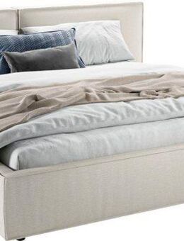 INOSIGN Polsterbett Adrina mit Biesenoptik, Feincord und Luxus-Microfaser, bis 280kg, auch in Überlänge 220 cm, 4 Breiten bis 200cm