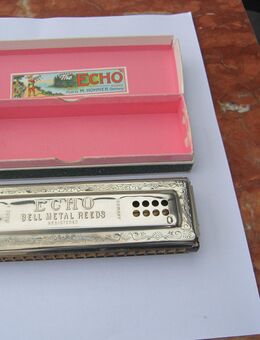 Vintage HOHNER ECHO HARP 56 / 96, M 2, C/G - Horgen