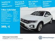 VW T-Roc Cabriolet, 1.0 TSI Style Plus-Scheinwerfer, Jahr 2024 - Frankfurt (Main)