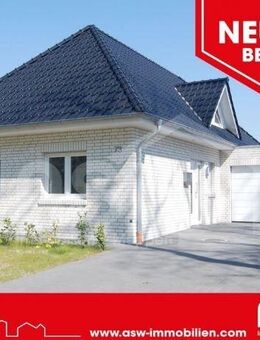 Musterhaus! Ebenerdiger Neubau Bungalow mit massiver Garage in zentraler Lage/ Nahe dem Haselünner See! - Haselünne