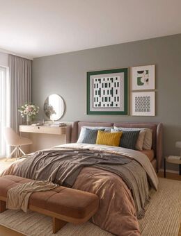 4-Zimmer-Familiendomizil mit Südbalkon und Blick in den grünen Hof - München