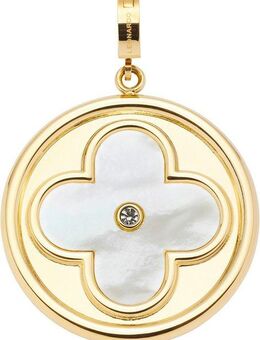 LEONARDO Charm-Einhänger Anhänger Helena Clip & Mix, mit Zirkonia (synth) - mit Perlmutt