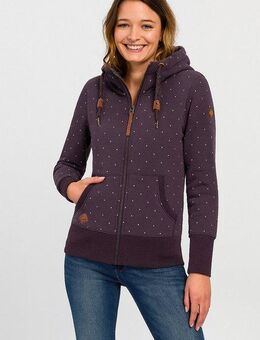 Ragwear Sweatjacke NESKA DOTS MULTI ZIP O