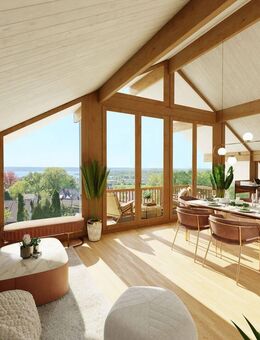Unverbaubarer Seeblick über den Ammersee - Wohnen über den Dächern von Herrsching - Herrsching (Ammersee)