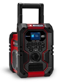 Einhell TE-CR 18 Li DAB+/FM/BT - Solo Baustellenradio (Digitalradio (DAB), FM-Tuner mit RDS, 10 W, ohne Akku)