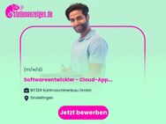 Softwareentwickler - Cloud-Applikationen für IoT und E-Commerce (m/w/d) - Sindelfingen