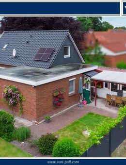 Modernisierte Doppelhaushälfte mit Sauna und Garten in zentraler Lage von Norden - Norden