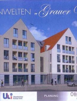 Exklusive, barrierefreie 2-Zimmer-Wohnung (4.C.01) mit Balkon, Einbauküche und Tiefgaragenstellplatz - Ansbach