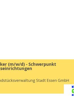 Haustechniker (m/w/d) - Schwerpunkt Gesundheitseinrichtungen - Essen